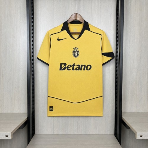 Sporting Lisbon 2026/27 Third Away Gold Jersey S-4XL