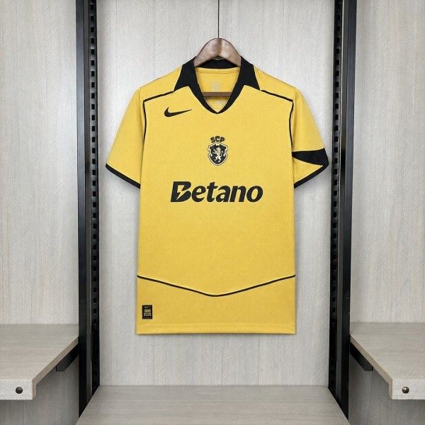 Sporting Lisbon 2026/27 Third Away Gold Jersey S-4XL
