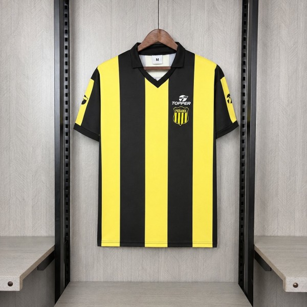 Club Atlético Peñarol 1987/88 Home Soccer Jersey S-2XL
