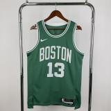 2023 Boston Celtics Green NBA Jersey NO 13  GEORGE