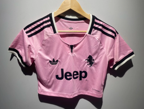 Women's Crop Top  2026/27 Juventus Away Jersey S-2XL