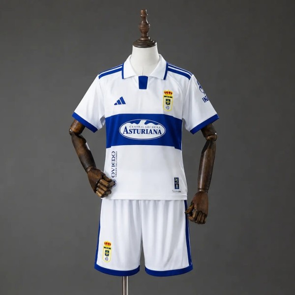 Real Oviedo 2026/27   Away kids kit Size 16-28