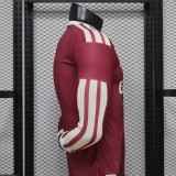 Mens Real Madrid 2026/27 Third Away Long Sleeve Player Version Jersey S-3XL