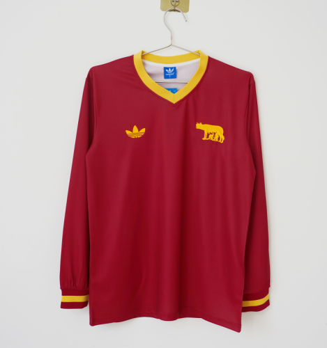 AS Roma 2026/27 110 anniversary Long Sleeve  Soccer Jersey Size S-2XL