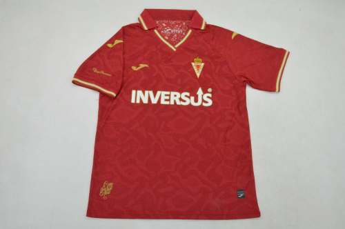 Real Murcia 2026/27 home red soccer jersey size S-4XL