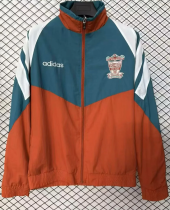 Retro  Liverpool 1993 Orange And Green  Windbreaker S-2XL
