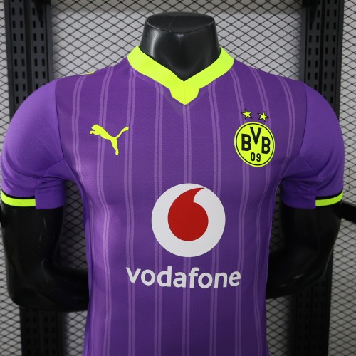 Men's Dortmund 2026/27 Second Away player version Jersey S-XXL