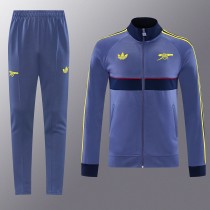Arsenal 2026/27 Slate Blue long sleeve  Jacket suit S-XXL