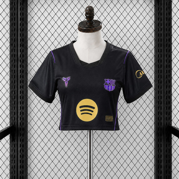 Women's Crop Top 2026/27 Barcelona Away Jersey S-2XL