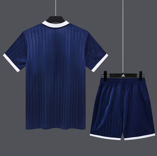 Real Madrid 2026/27 Dark Blue Retro Model Training suit size S-2XL