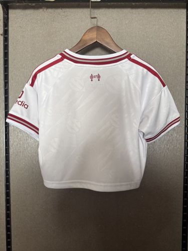 Women's Crop Top  2026/27 Liverpool Away Jersey S-2XL