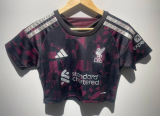 Women's Crop Top  2026/27 Liverpool Third Away Jersey S-2XL