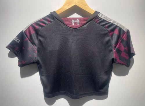 Women's Crop Top  2026/27 Liverpool Third Away Jersey S-2XL