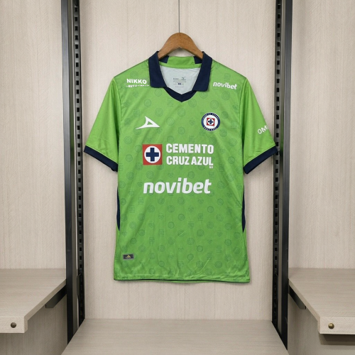 Cruz Azul 2026/27 Green Goalkeeper jersey size S-4XL