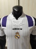 Mens Real Madrid 2026/27 white EQT Player Version Jersey S-2XL