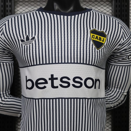 Boca Junior  2026/27 Away Long Sleeve Player version jersey size S-2XL