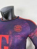 Bayern Munich 2026/27 Third Away Player Version Long Sleeve  Soccer Jersey size S-2XL