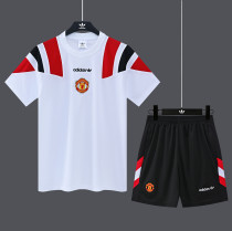 Manchester United  2026/27 White Retro Model Training Suit Size S-2XL