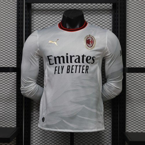 AC Milan 2026/27 Away Player version Long Sleeve Jersey S-2XL