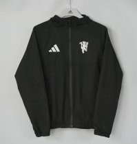 Manchester United 2026/27 Black Windbreaker S-3XL