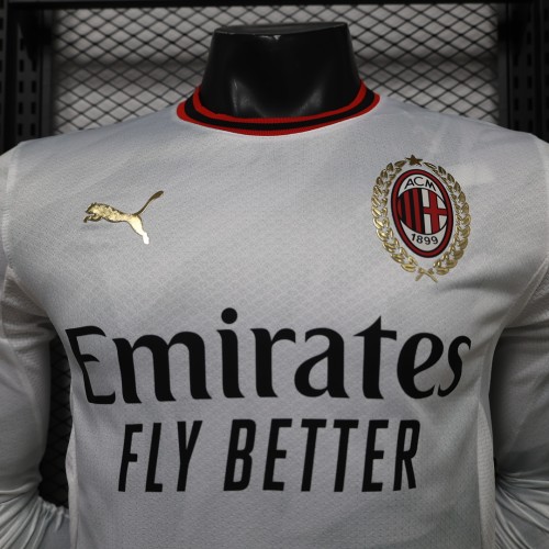 AC Milan 2026/27 Away Player version Long Sleeve Jersey S-2XL