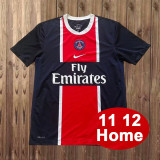 Retro PSG 2011/12 Home Soccer jersey Size S-2XL
