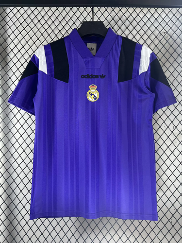 Mens Real Madrid 2026/27 Purple EQT Jersey size S-4XL