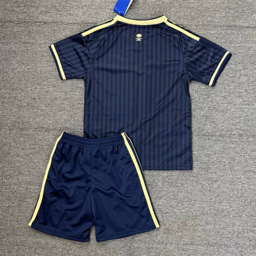 Saudi Al Nassr 2026/27 Ronaldo Away kids Kit Size 16-28