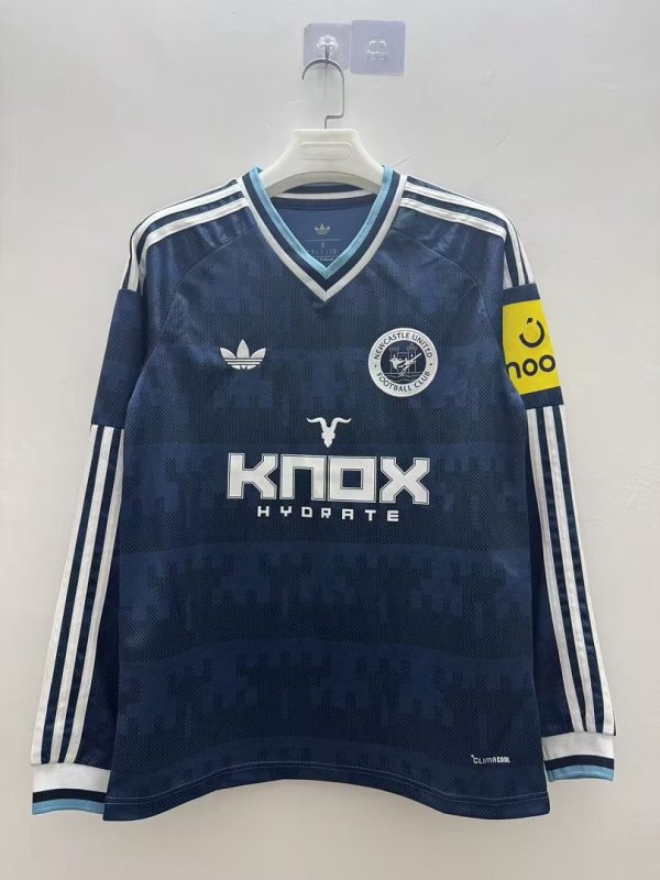 Newcastle United 2026/27 Away Long Sleeve soccer jersey S-4XL