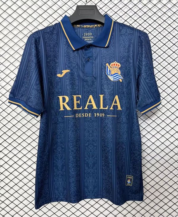 Real Sociedad 2026/27 1909 Anniversary Soccer Jersey S-4XL