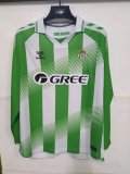Mens Real Betis 2026/27 Home Long Sleeve Soccer Jersey Size S-4XL