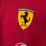 F1 Racing Scuderia Ferrari 2025 Red POLO S-5XL
