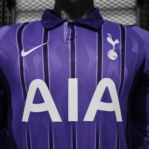 Tottenham Hotspur 2026/27 Third Away Long Sleeve Soccer Jersey Player Version Size S-2XL