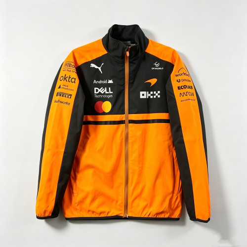 McLaren 2026 F1 Orange And Black Windbreaker S-3XL