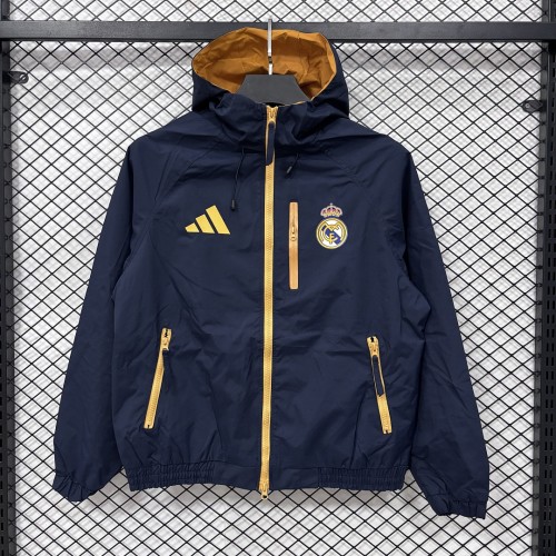 Real Madrid 2026/27 Dark Blue  windbreaker S-3XL