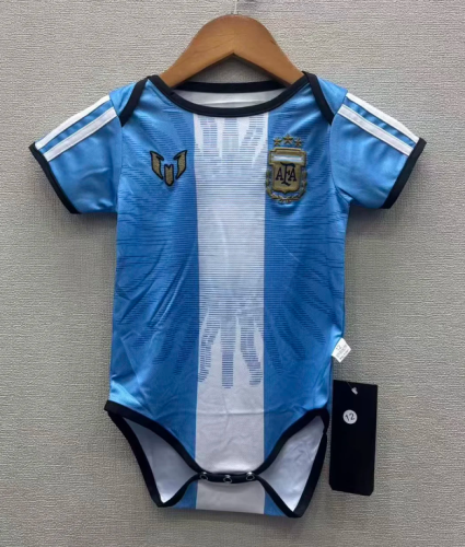 Argentina 2026 Messi Farewell Commemorative Baby Jersey Size: 9 and 12