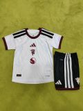 Manchester United  2026/27 Third Awayt Player Version Kids Kit 16-28