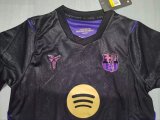 Kid Kit Barcelona 2026/27 Away Long Sleeve Soccer Jersey Size 16-28