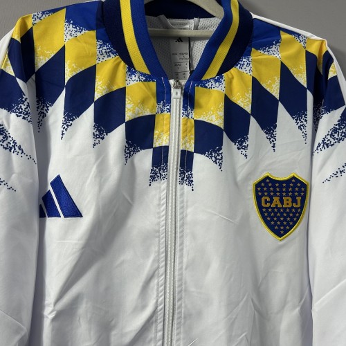 Boca Junior 2026/27 White Jacket Windbreaker S-XXL
