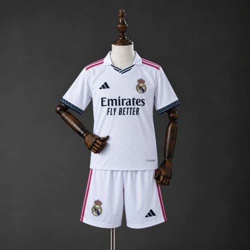 Real Madrid X LV 26/27 Co-branded White Kids Kit Size 16-28