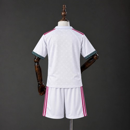 Real Madrid X LV 26/27 Co-branded White Kids Kit Size 16-28