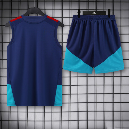 Two Stars Spain 202026 Dark Blue Vest  Suit Size S-2XL