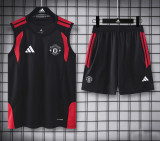 Manchester United 2026/27 Black Vest  Suit Size S-2XL