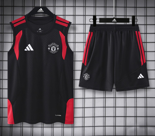 Manchester United 2026/27 Black Vest  Suit Size S-2XL
