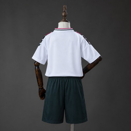 Real Madrid 2026/27 Retro Model White Kids Kit Size 16-28