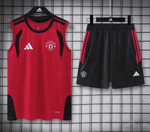Manchester United 2026/27 Red Vest  Suit Size S-2XL