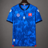 Slovakia 2026/27 Home  Soccer Jersey Size S-4XL
