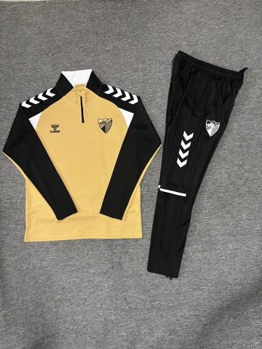 Malaga 2026/27 Yellow Half zipper Training Suit S-2XL