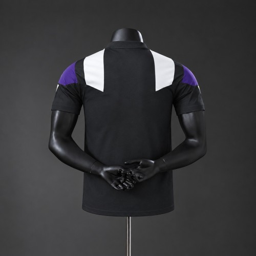 Mens Real Madrid 2026/27 EQT Black Retro Model  Player Version Jersey