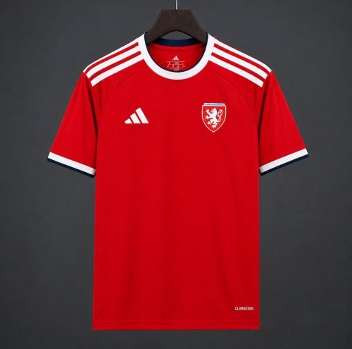 Czech 2026/27 Home Red Jersey S-4XL